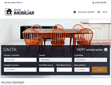 Tablet Screenshot of anuntimobiliar.ro